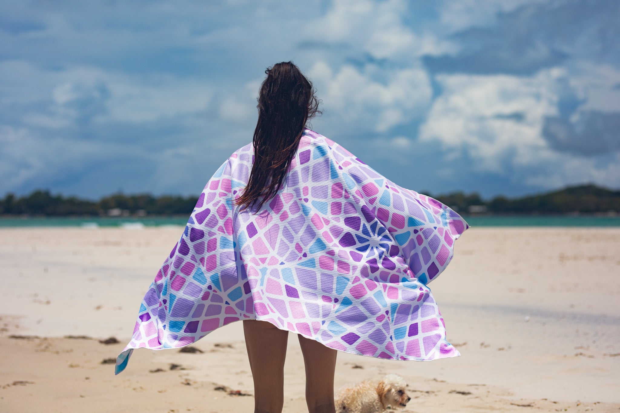 Chasing Sunsets - Recycled Sand Free Beach Towel